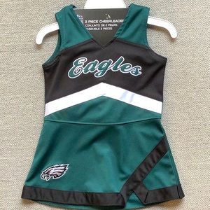 Philadelphia Eagles Toddler Cheerleader Outfit